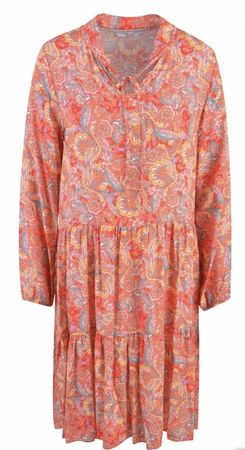 Neu! Buntes Kleid von Heart Kiss 100% Viscose Gr. XS