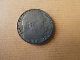Dt. Reich 1939 A, 2 Reichsmark - Silber