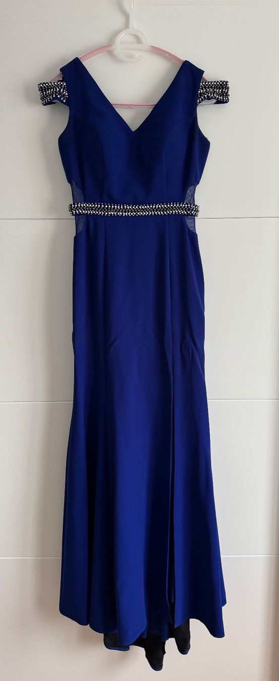 Vestiti: Dunkelblaues Abendkleid / Ballkleid – Usato da Winterthur venduto da oElao