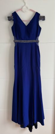 Dunkelblaues Abendkleid / Ballkleid