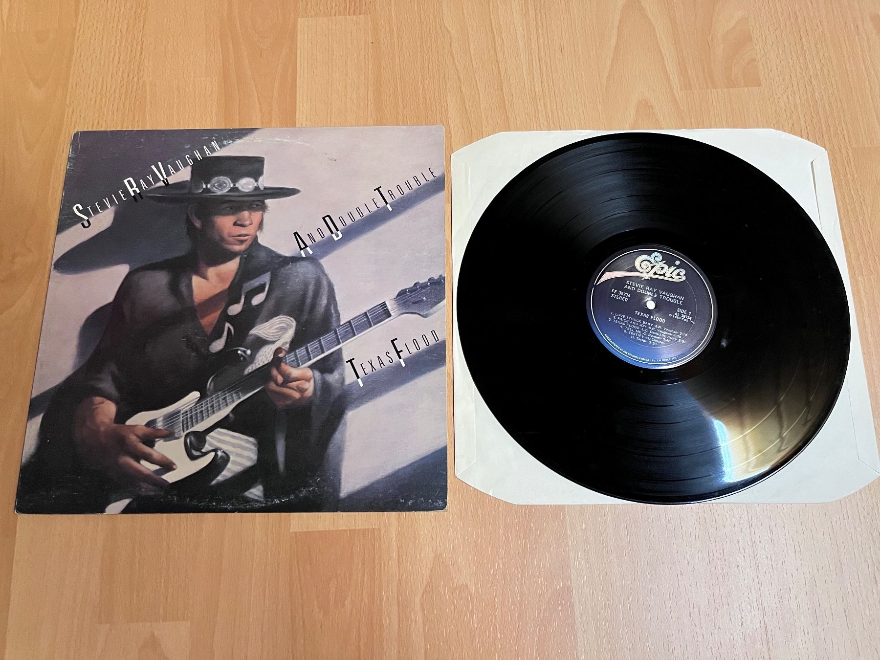 Dischi in vinile: Stevie Ray Vaughan - Texas Flood – Usato da Giebenach venduto da Wurlitzer70