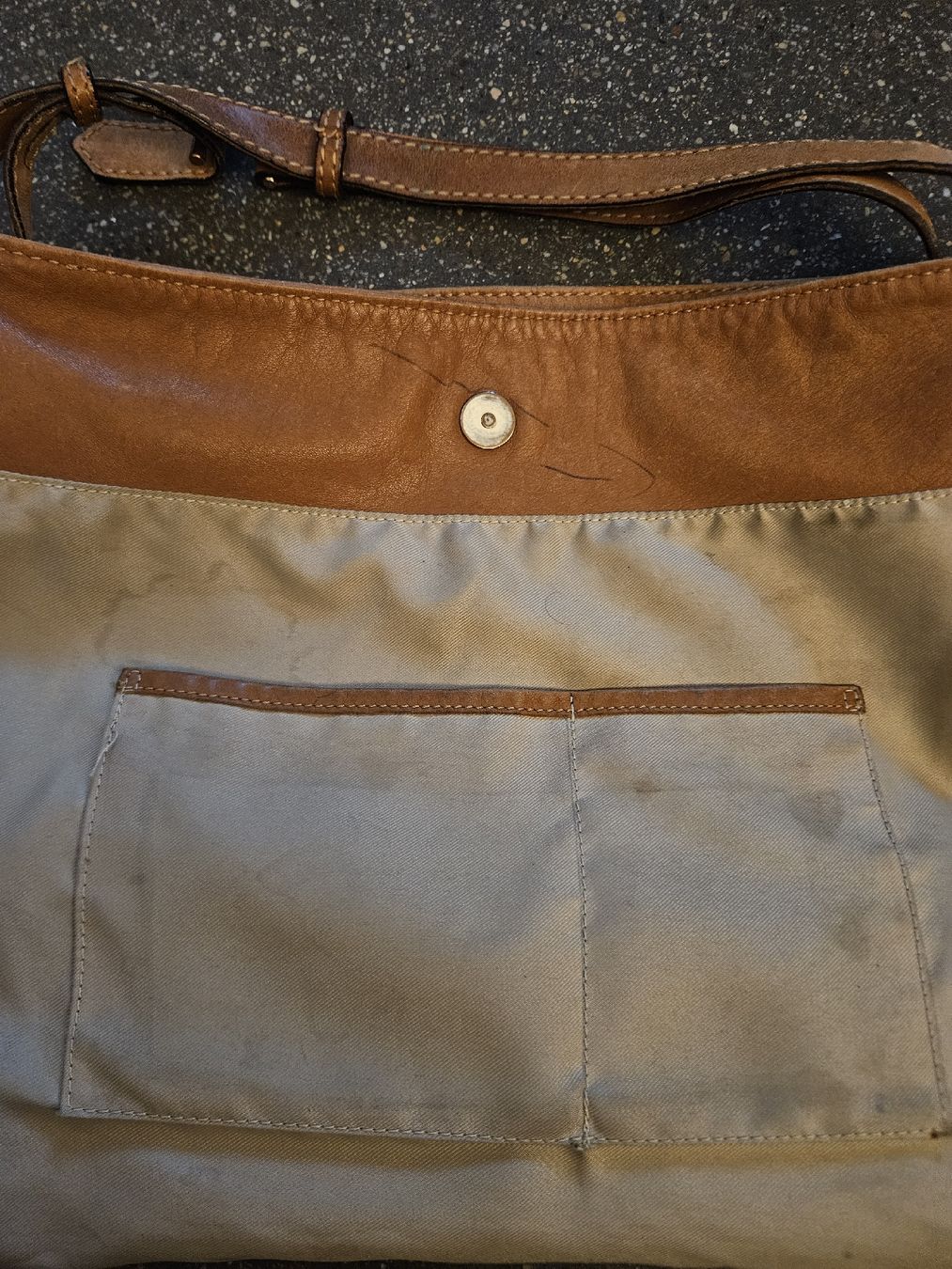 Taschen für Damen: Pasito Ledertasche, hell braun – Gebraucht aus Anwil von tamoos 6