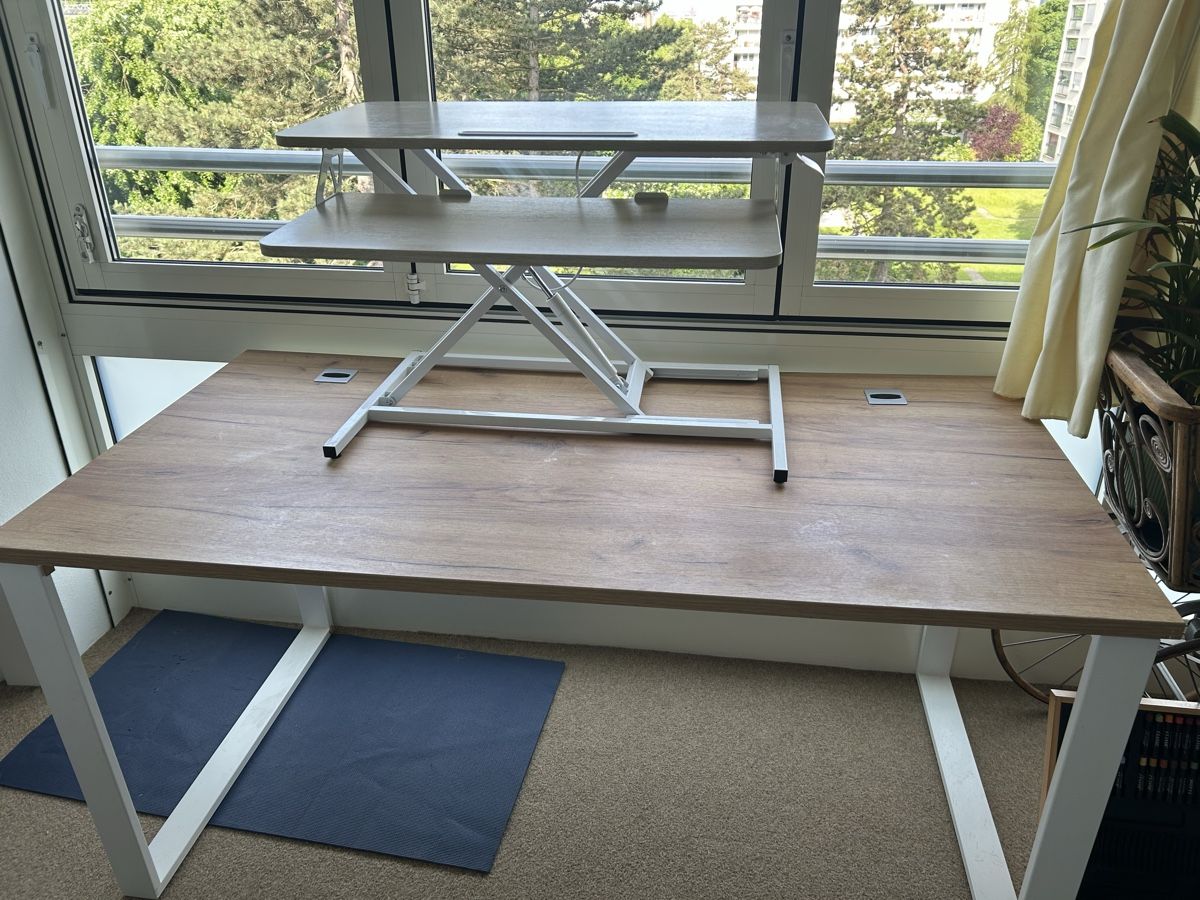 Conforama Scrivanie: Bürotisch mit Bildschirm-Aufsatz – Usato da Birsfelden venduto da Exclusivity 3