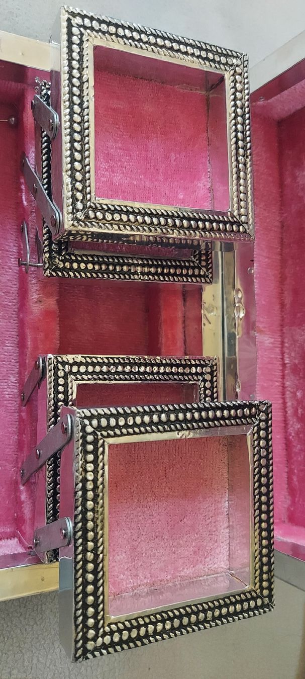 Dosen: Vintage Schmuckkiste versilbert mit Fächern, orientalisches – Gebraucht aus Liestal von swary007 4