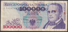 Polen 100'000 Zlotych 1993