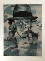Andy Warhol     " Joseph Beuys in Memoriam "  Kunstdruck