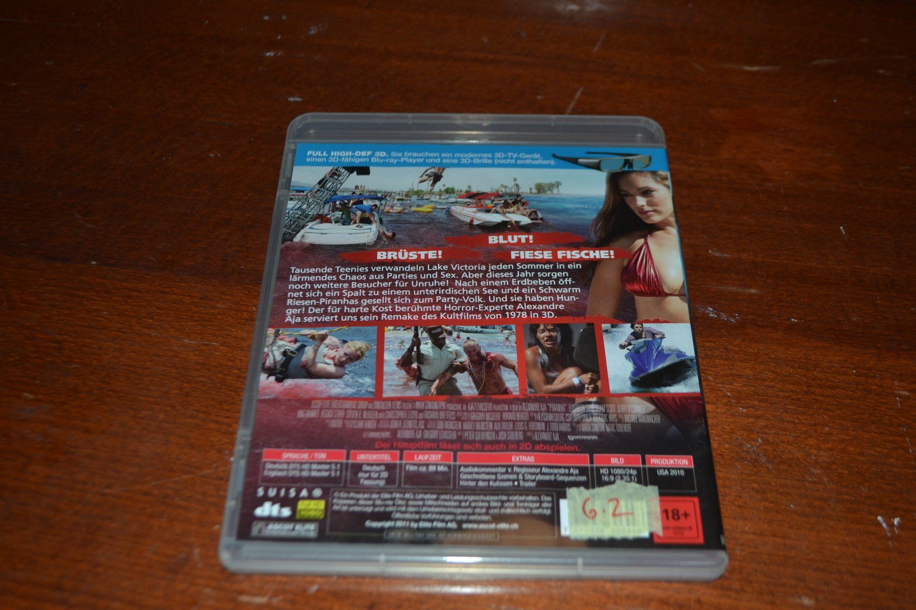 Tutti i DVDs: Piranha in 3D – Usato da Laupen ZH venduto da chefdom 1