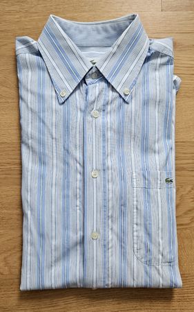 Lacoste Hemd gestreift Grösse M/39