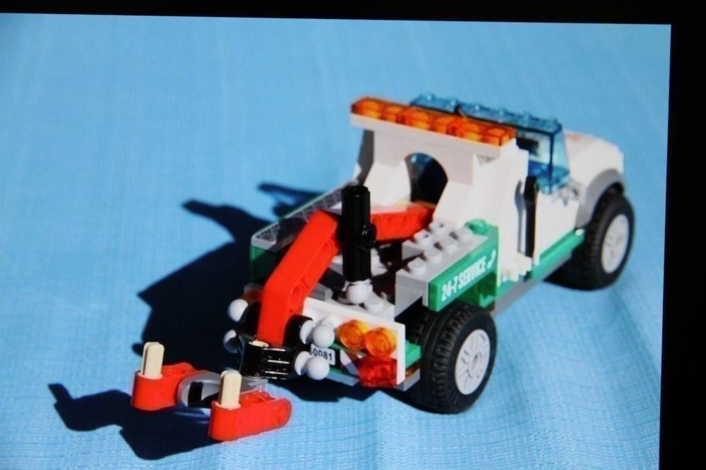 Lego Kit di costruzioni: Lego, Abschleppfahrzeug, Fahrer, Kran – Usato da Nesselnbach venduto da ubourson 1