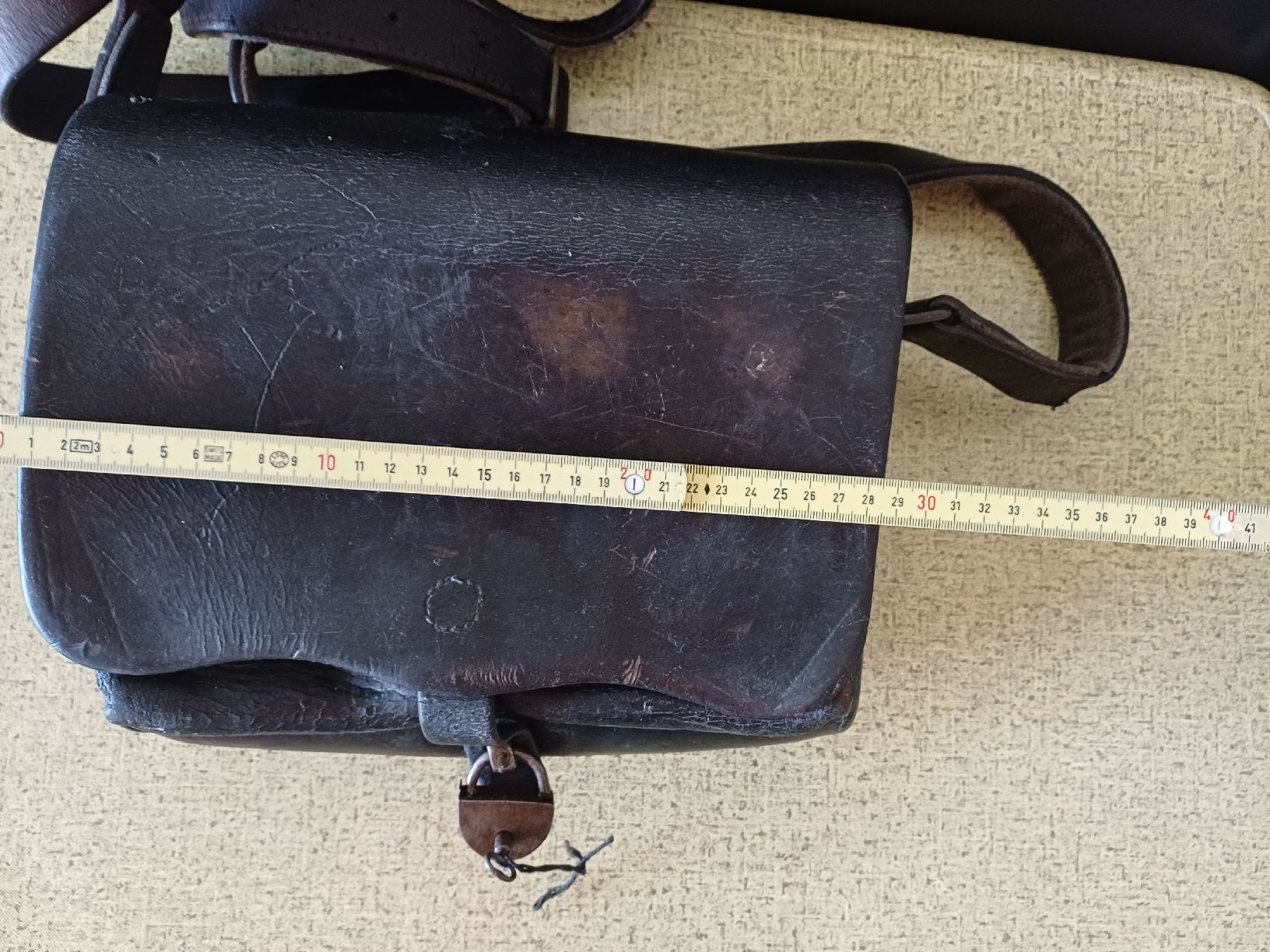 SBB/CFF/FFS Borse: Kondukteur-Tasche von1962 Leder SBB/CFF/FFS – Usato da Ebersecken venduto da Napf08 6