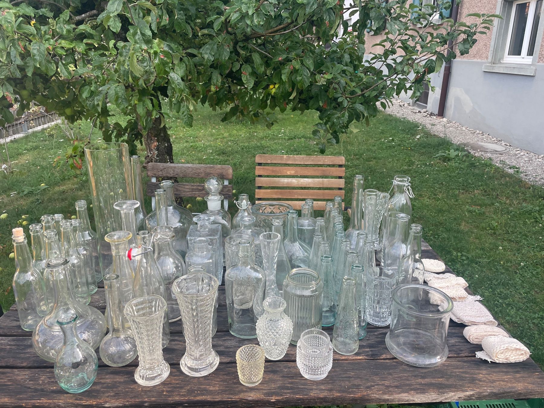 Vasi & Recipienti: 64 Glasvasen und Flaschen Hochzeit – Usato da Untervaz venduto da car_lm2l
