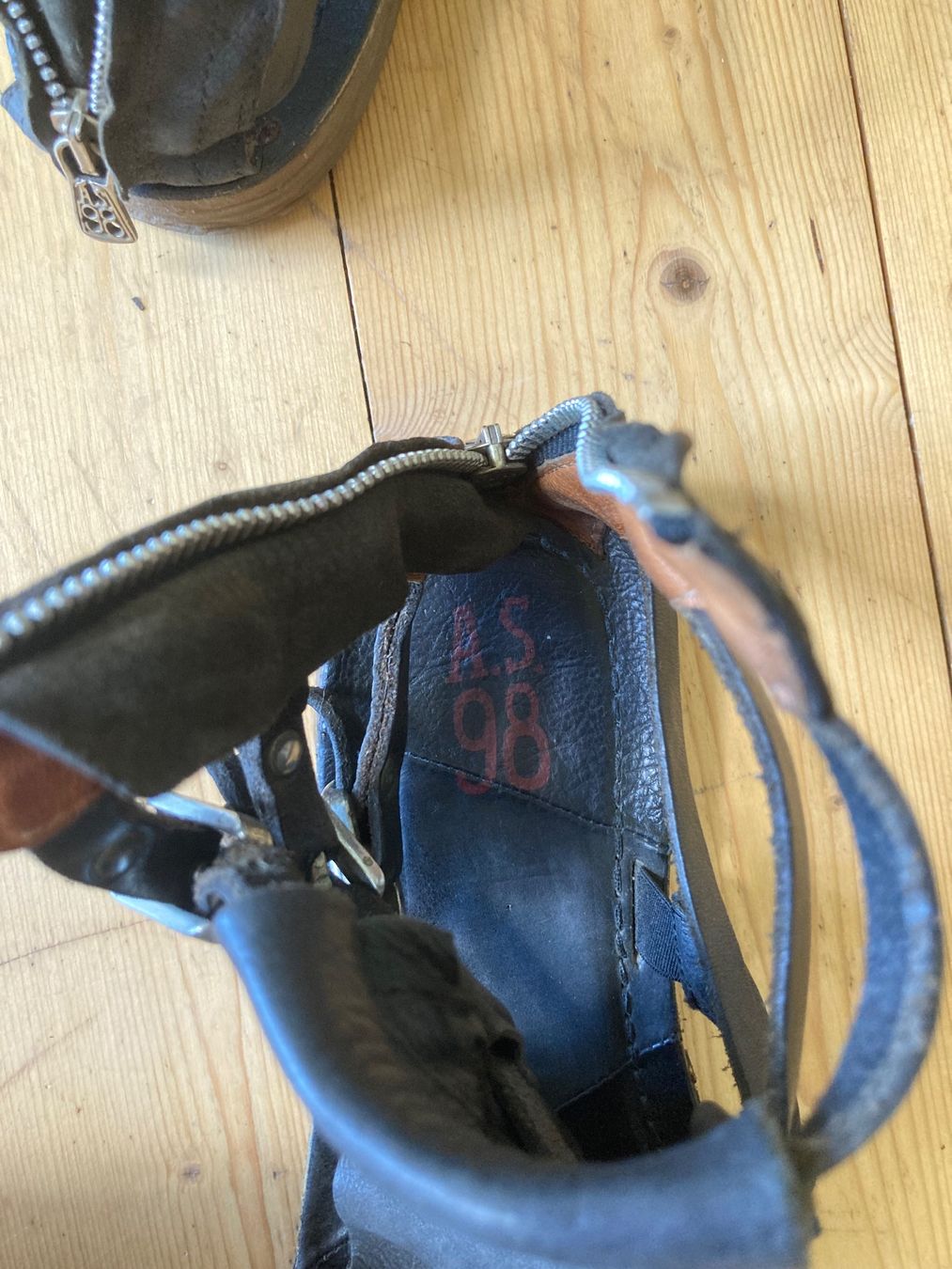 A.S.98 Scarpe da donna: Leder Sandalen A.S.98 – Usato da Grüningen venduto da kat308 6