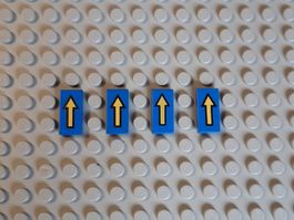 LEGO Classic Space - Bedruckte Fliesen - 3069p06 (Lot 13)