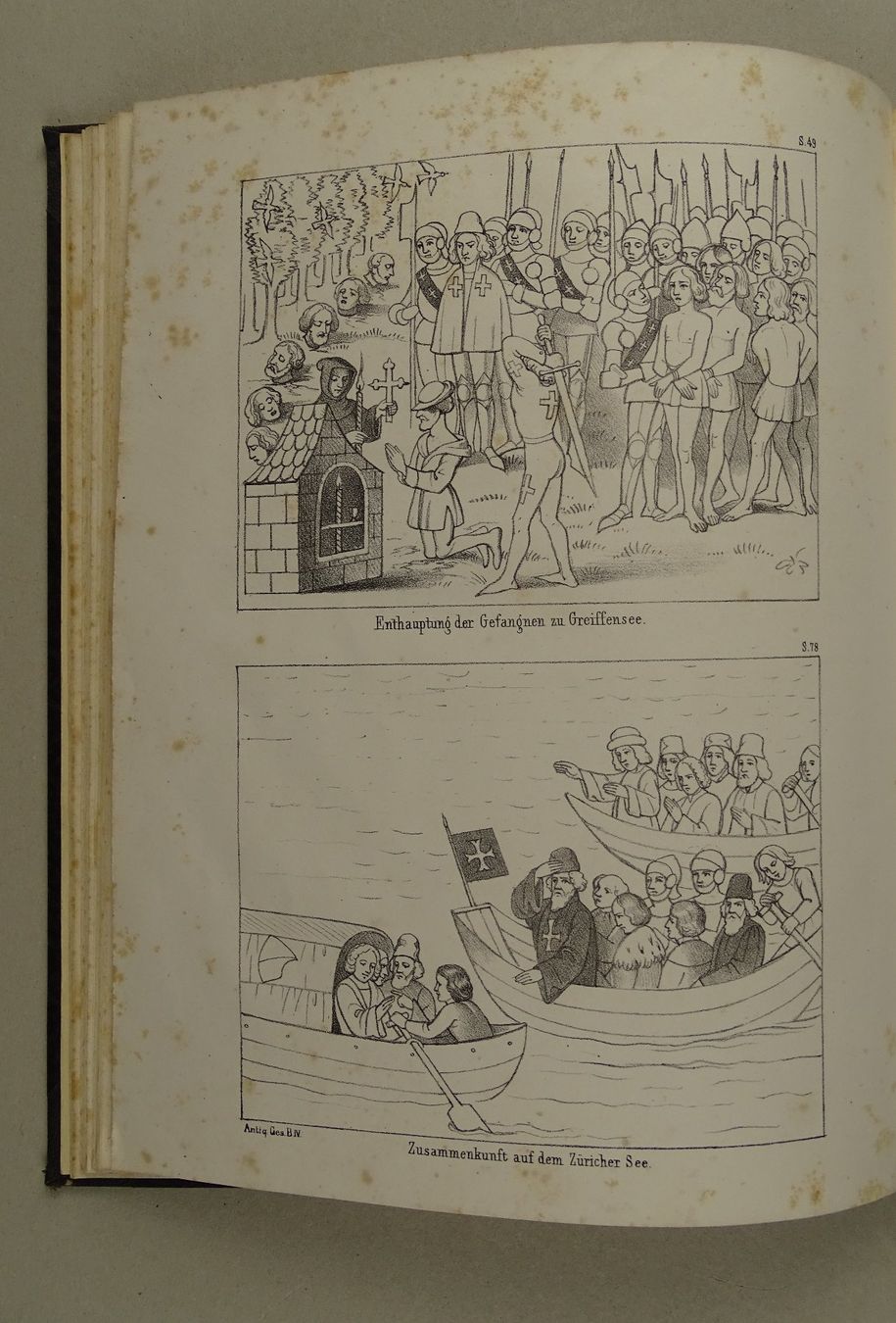 Libri: GEROLD EDLIBACH’S CHRONIK 1847 – Usato da Grüningen venduto da Kartensammler