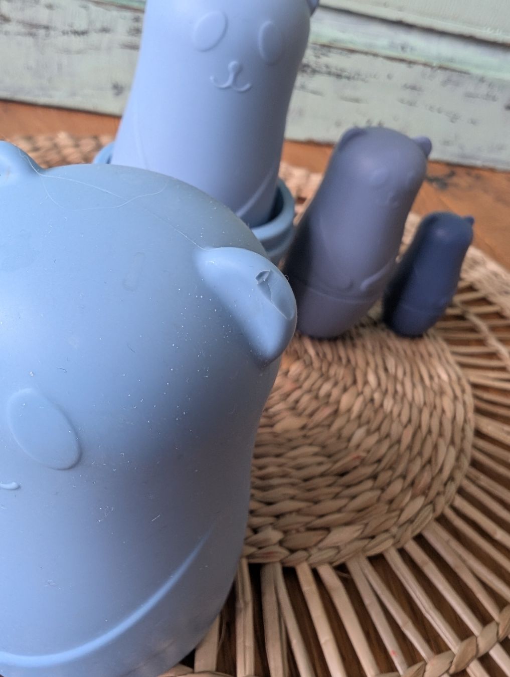 Giocattoli: Silikon Bären Set Matroschka Blau – Usato da Wald ZH venduto da rammyly 2