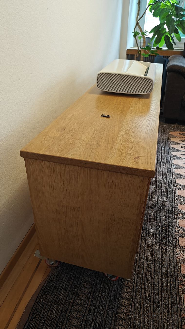Kommoden: Grosses Vintage Sideboard aus massiver Eiche – Gebraucht aus Baden von Holzspoh 2