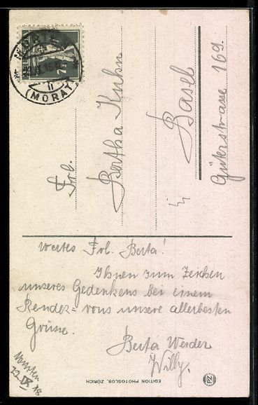 Cartoline postali: AK Murten, Ringmauer – Usato da Berlin venduto da bartko-reher 1
