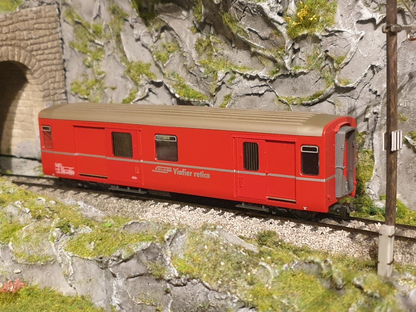 Bemo Trains électriques: Gepäckwagen Bemo 3269121 – D'occasion à Wil SG par bue_ff6k