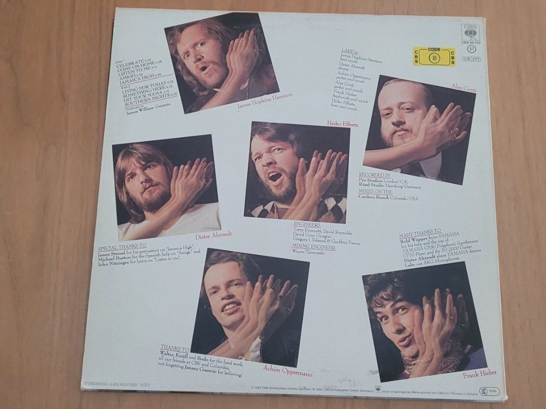 Dischi in vinile: LP   Lake – Usato da Martigny venduto da MZ-67 1