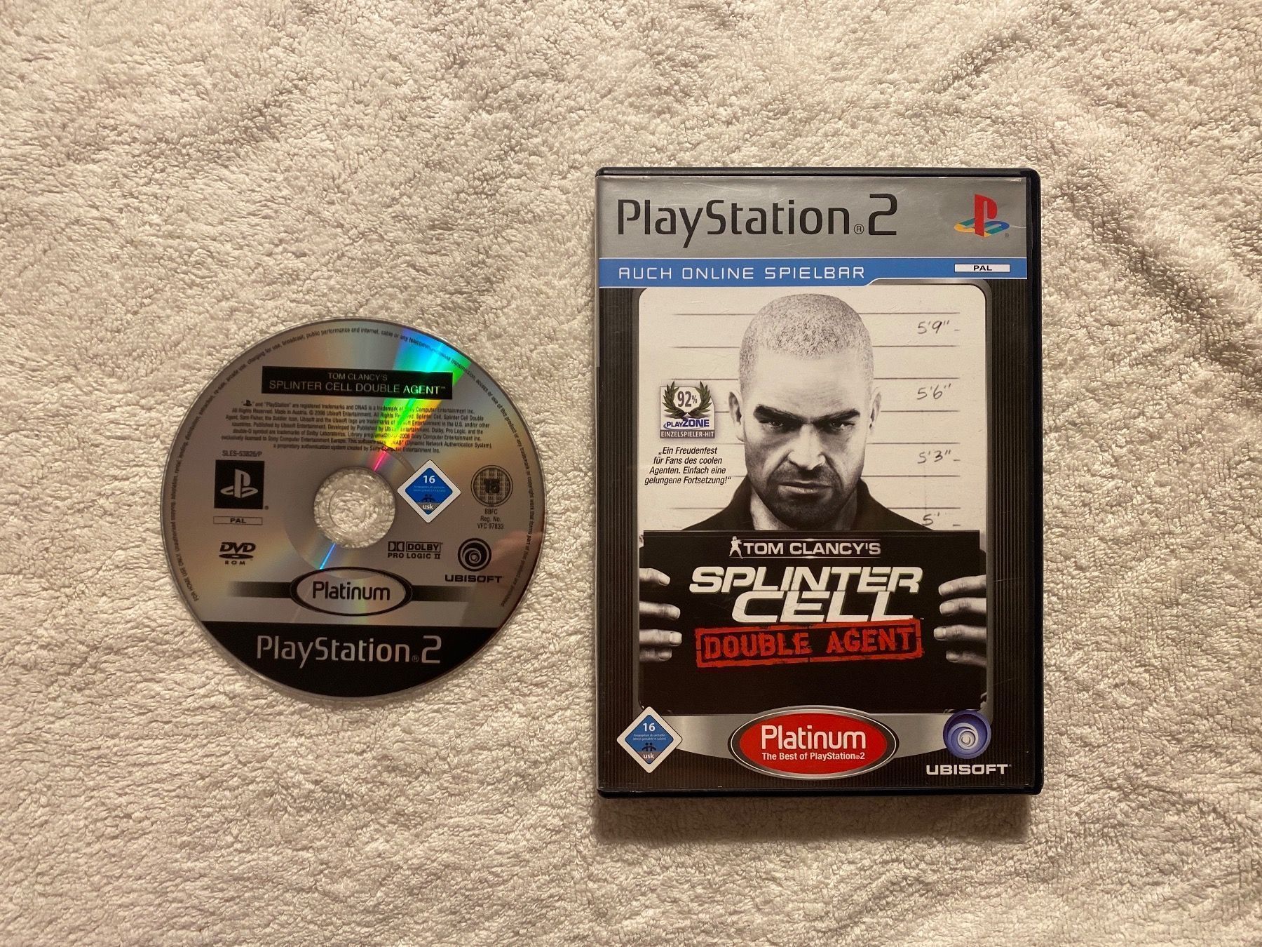 Sony Giochi: Tom Clancy`s Splinter Cell Double Agent PS2 – Usato da Reichenbach i. K. venduto da Daniel840