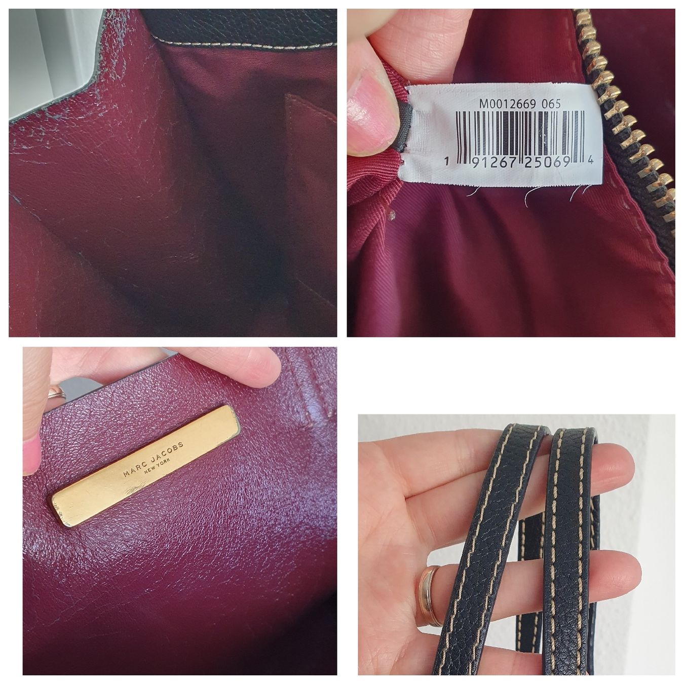 Marc Jacobs Borse da donna: Marc Jacobs Leder Cadena Padlock Tote Bag Handtasche – Usato da Niederteufen venduto da Mira_72 9