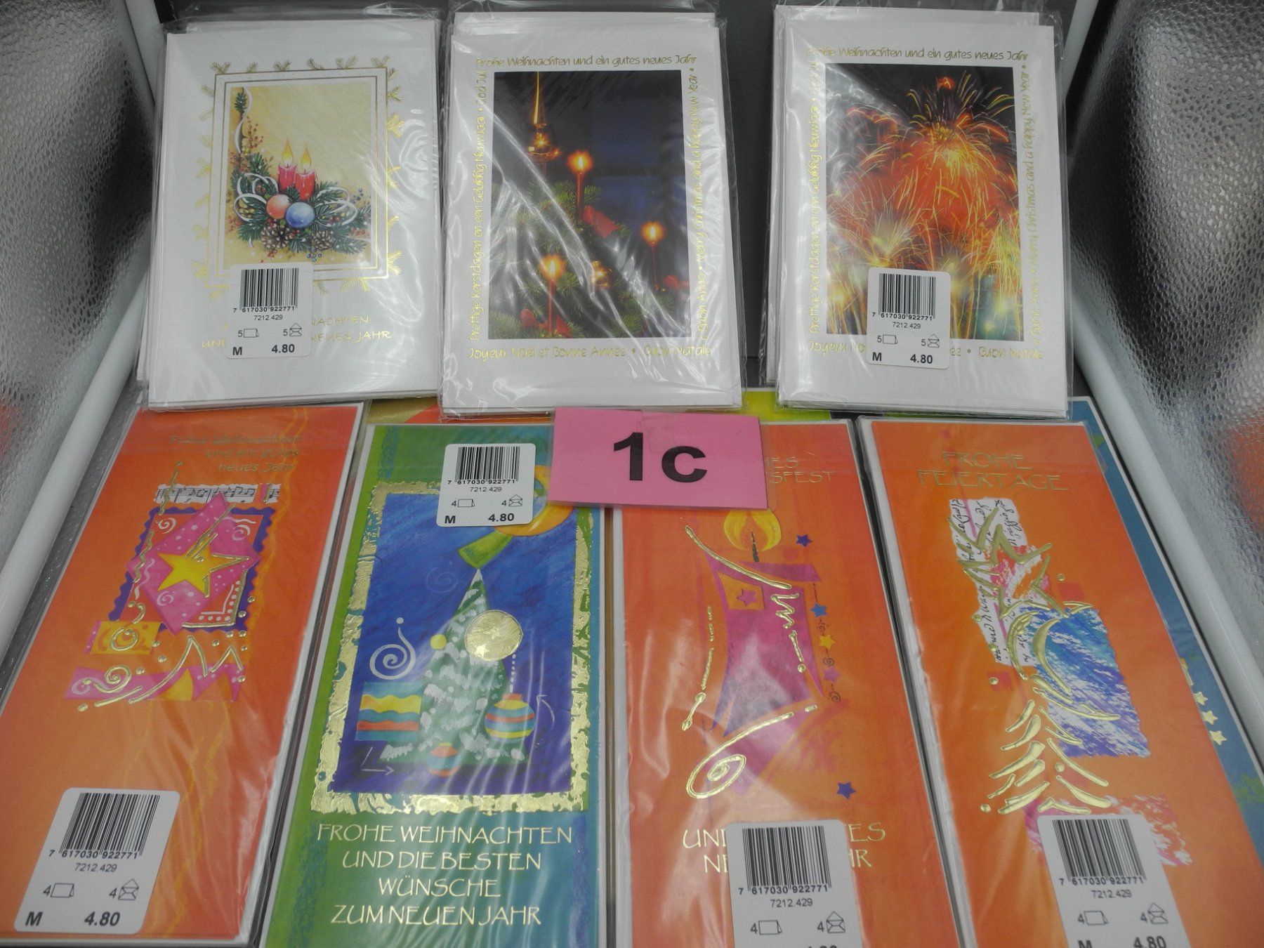Cartoline: 140 Weihnachtskarten, div. Motive, Nr. 1c – Nuovo e nell'imballaggio originale da Kottwil venduto da Crazyrolf 1