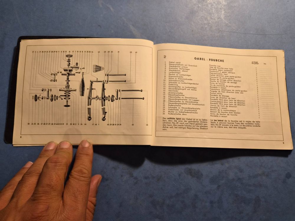 CONDOR UNIVERSAL A 680 BROCHURE VINTAGE COLLECTION (Gebraucht) in ...
