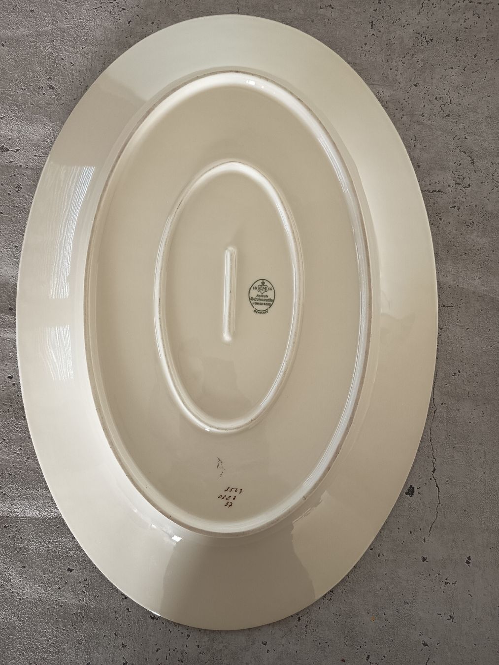Hutschenreuther Piatti di portata: 2x Hutschenreuther Hohenberg Servierplatten Fleischplatten – Usato da Wangen b. Olten venduto da crea_look 7