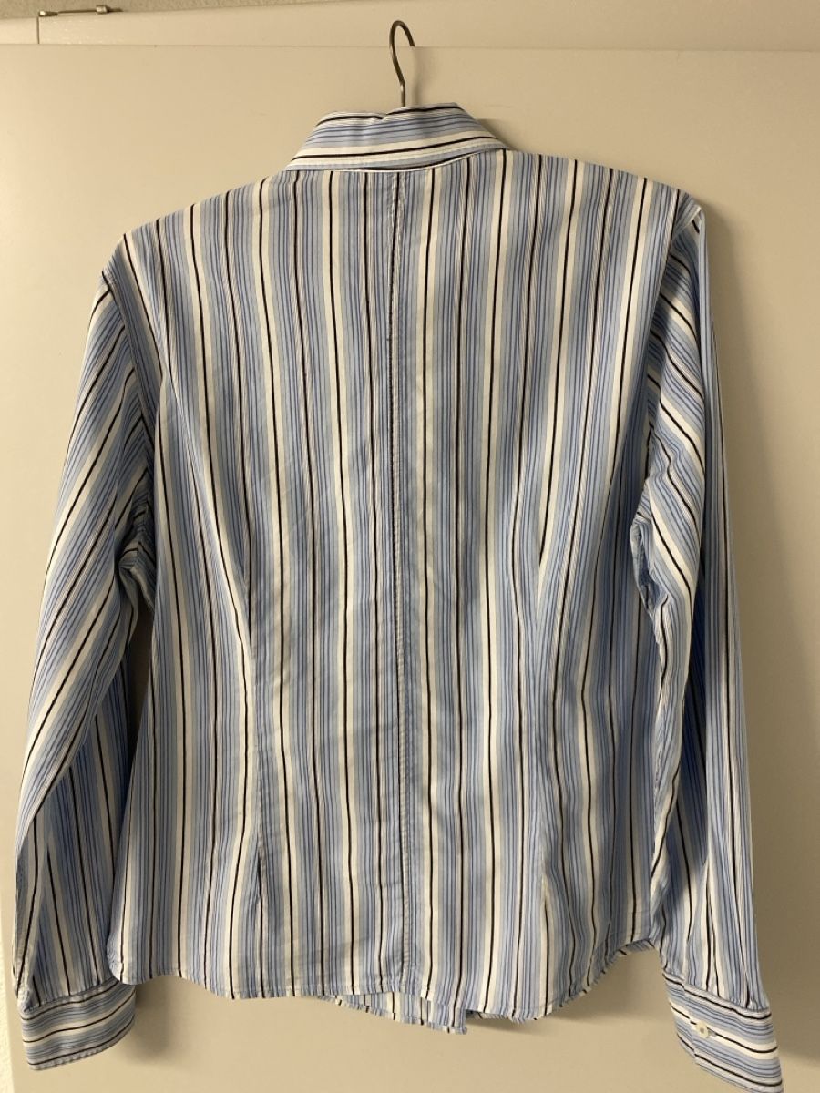 Camicette: Bluse blau/weiss gestreift Gr.L Basefield – Usato da Baar venduto da kamasija 1