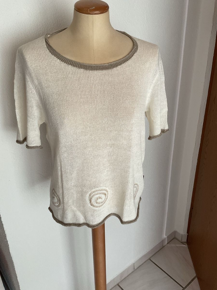Maglioni & Felpe: Kurz Arm Pullover 30% Cotton/70%Linen   Linara – Nuovo (secondo la descrizione) da Wil ZH venduto da RiccardaWegmann