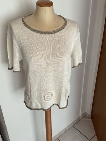 Kurz Arm Pullover 30% Cotton/70%Linen   Linara