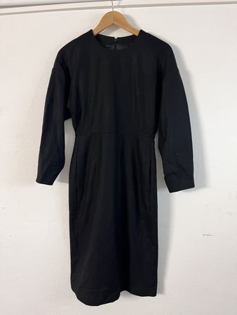 COS Black Wool Blend Dress, Size 34, Great Condition!