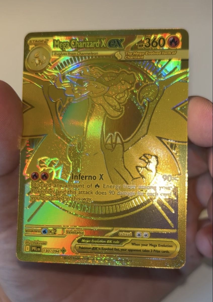 Pokémon Carte collezionabili: Mega Charizard X EX 130/094 NM – Nuovo e nell'imballaggio originale da Winterthur venduto da EliteSwissCards