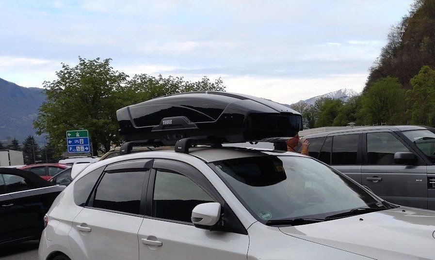 Thule Box da tetto: THULE Motion XT Sport Black Glossy – Usato da Langnau am Albis venduto da VladiZ 1