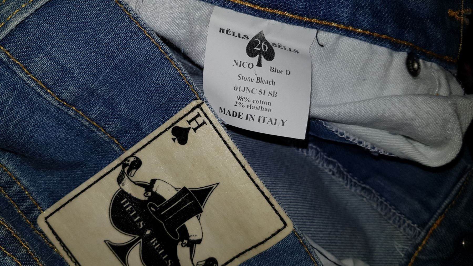 Jeans: Jeans HËLLS BËLLS taille 26 – Usato da Cossonay-ville venduto da Super-Price-Quality 9