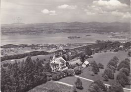 Feusisberg ( SZ) Hotel Schönfeld. Flugaufnahme. 1960