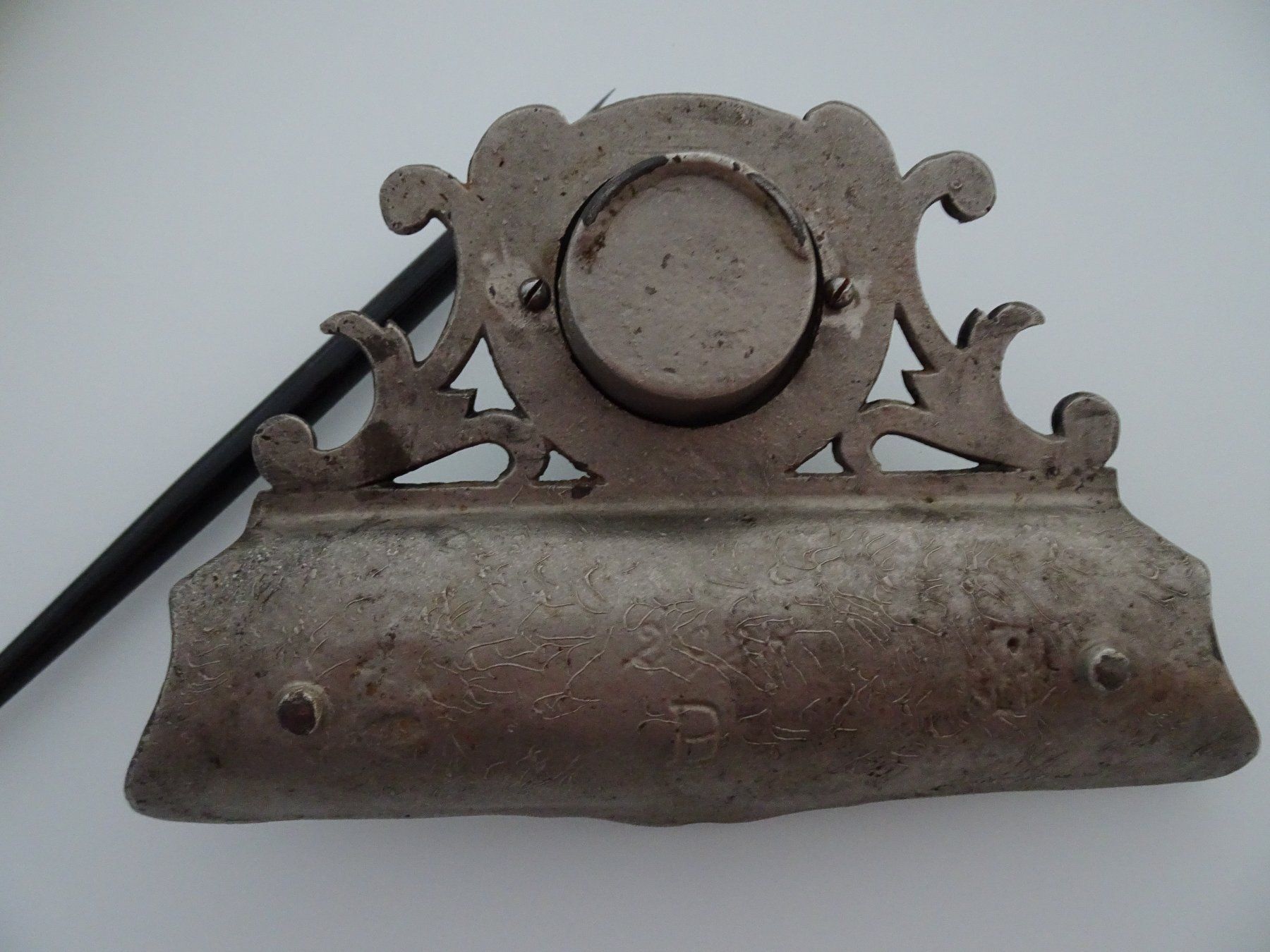 Sonstige Antiquitäten & Kunst: antikes braunes Metall Tintenfässli – Gebraucht aus Vitznau von Mina60 4