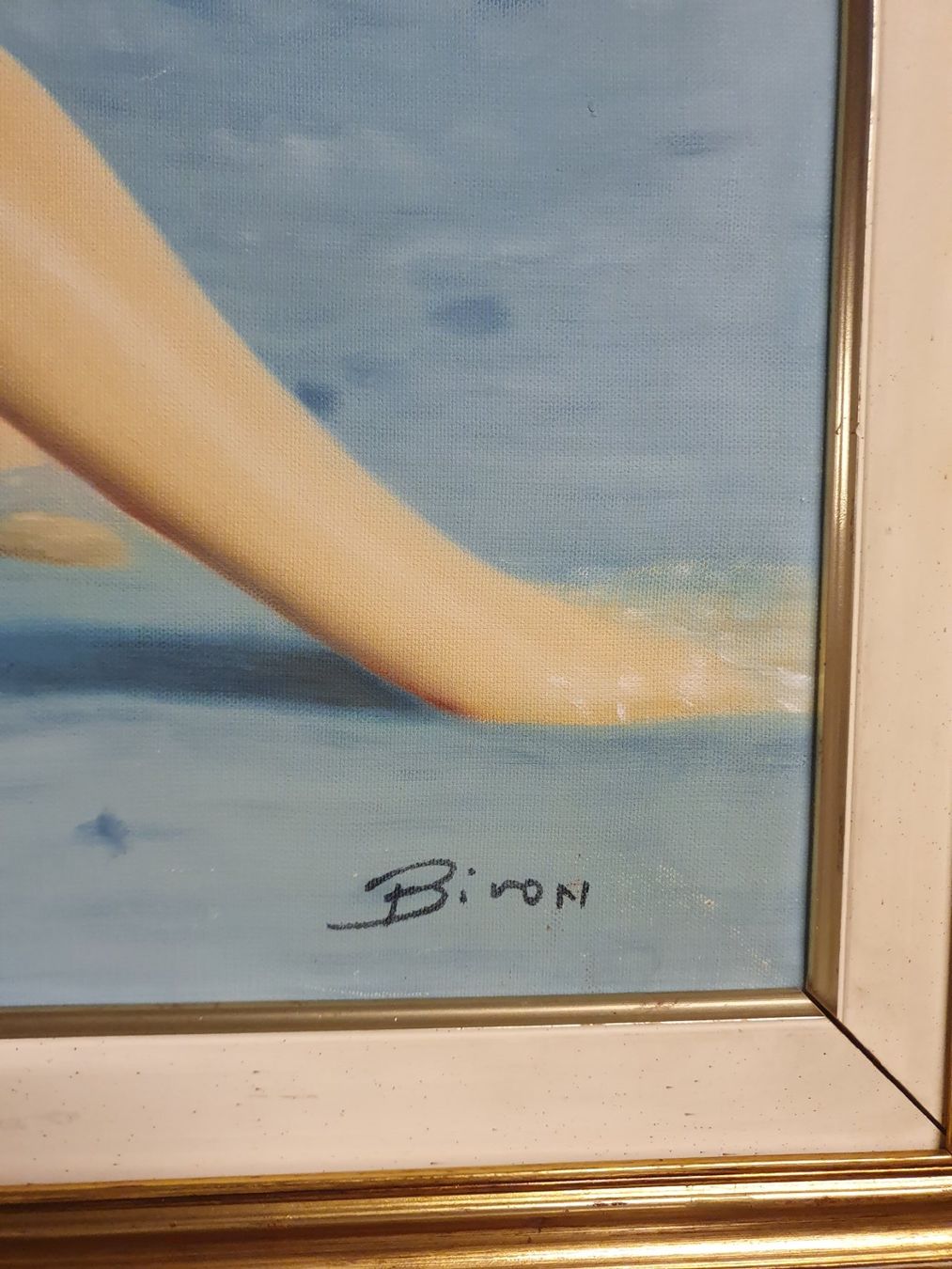 Dipinti: Original Biron circa 1950 – Usato da Genève venduto da GenevaArtsCollectors 1