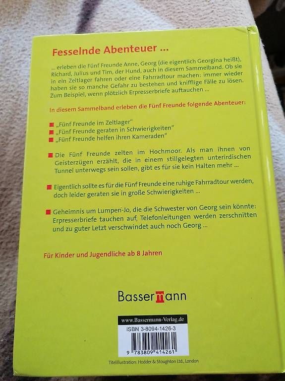 Libri: Fünf Freunde Sammelband – Usato da Alberswil venduto da Myumai 2