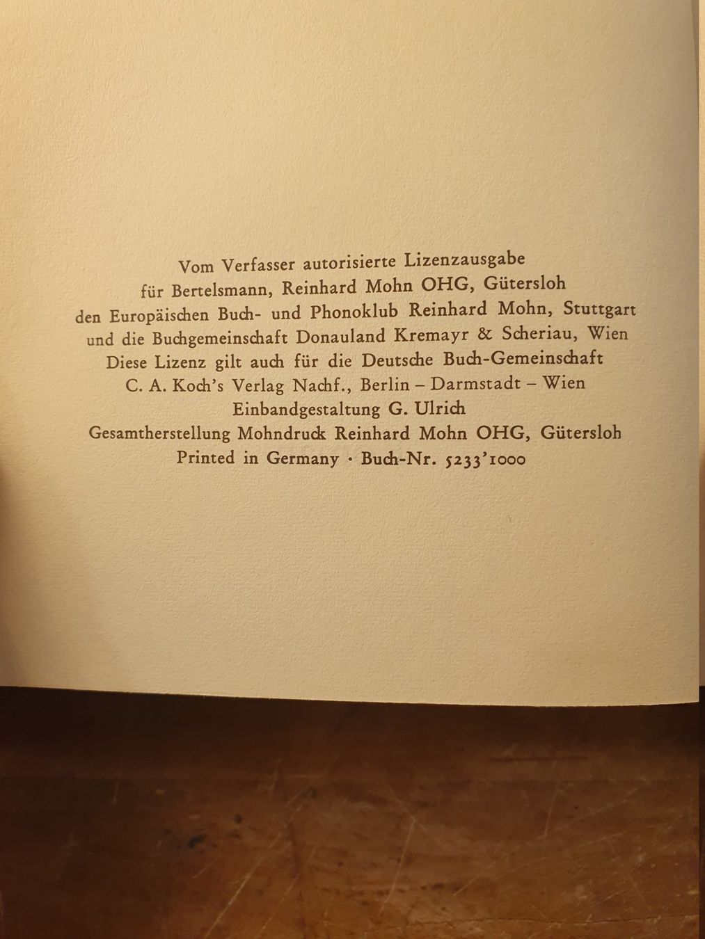 Libri: Roter Lampion - C. C. Berguin – Usato da Zürich venduto da loosebone 3