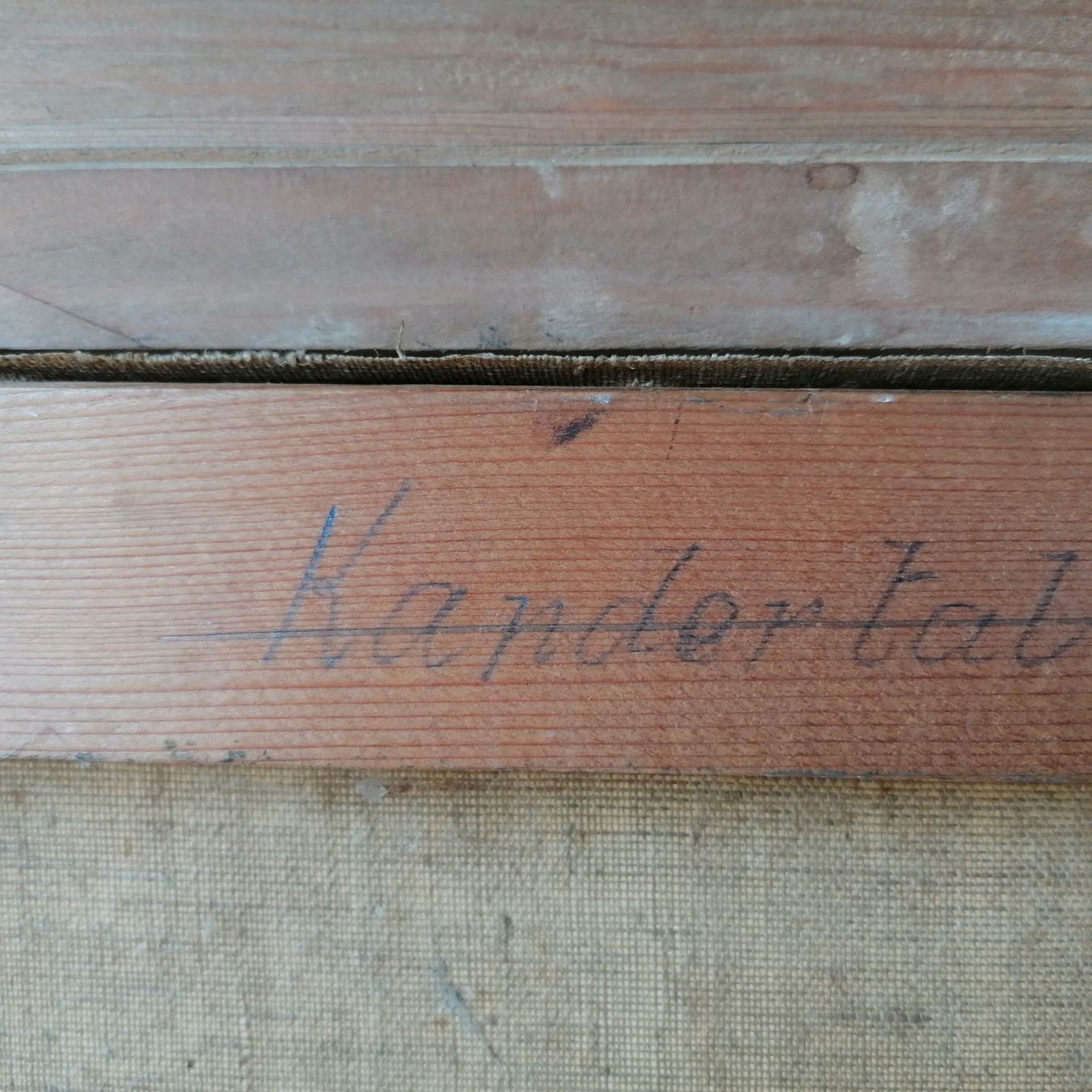 Dipinti: KANDERTAL Olio su tela – Usato da Mendrisio venduto da Accamuta 7