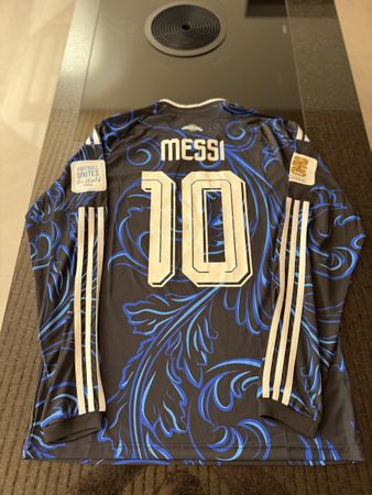 Argentinen Messi Trikot Langärmelig 