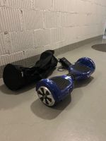 Hoverboard blau mit blitzen und Zubehör
