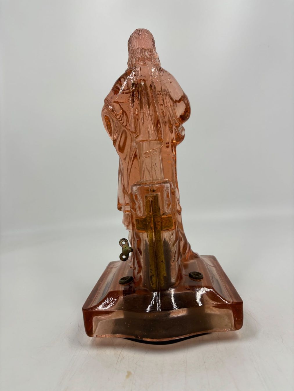 Carillon: Spieluhr, Jesus-Statue, Glasfigur – Usato da Schafisheim venduto da drehorgelmax 4