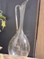 Designer Glas Vase, H 18 cm