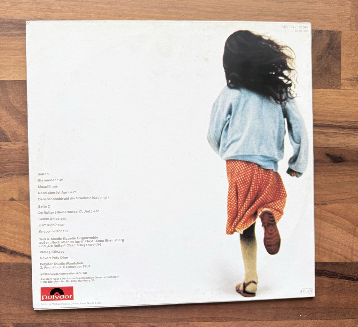 Schallplatten: Ougenweide - Noch aber ist April - LP - 80s – Gebraucht aus Rorbas von BlackstarRecords 1