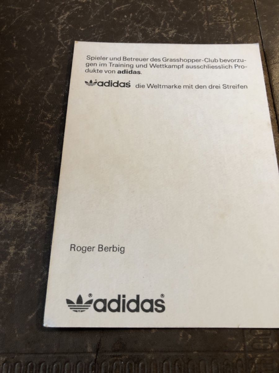 Autografi: Autogrammkarte – Usato da Mühlethal venduto da nyffeler2815 1