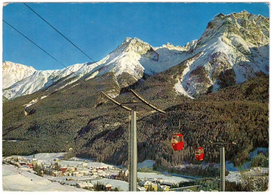 Cartoline postali: Scuol - Gondelbahn Motta Naluns – Usato da Binningen venduto da Mountainrider