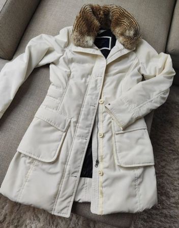 Tommy Hilfiger Wintermantel, weiss, Gr. S, Top Zustand!