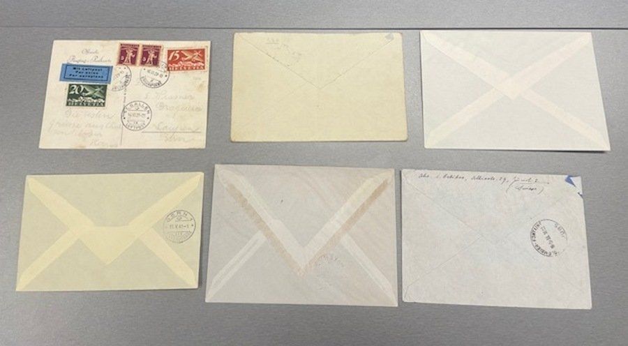 Tutti i francobolli: Lot 12 Flugpostbelege ab 1929 – Usato da Sirnach venduto da Melisangi 5